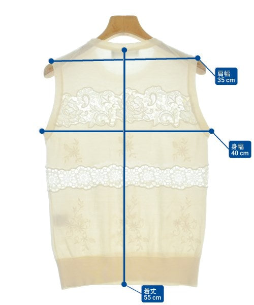 DOLCE&GABBANA 無袖上衣