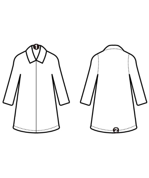 DRIES VAN NOTEN 切斯特披風