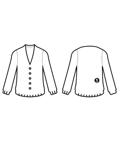 ANN DEMEULEMEESTER 開襟衫