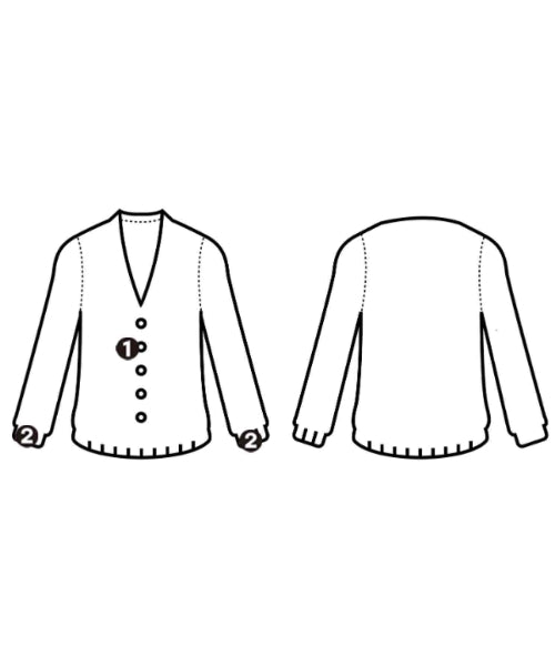 ALEXANDER MCQUEEN 開襟衫
