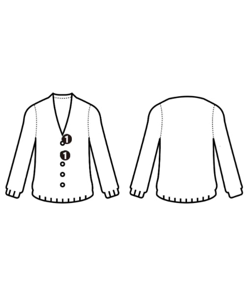 ALEXANDER MCQUEEN 開襟衫