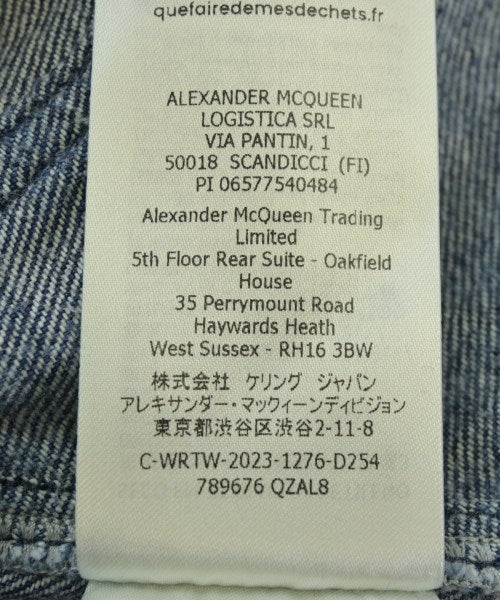 ALEXANDER MCQUEEN 牛仔夾克