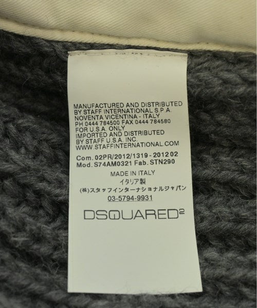DSQUARED 羊毛大衣