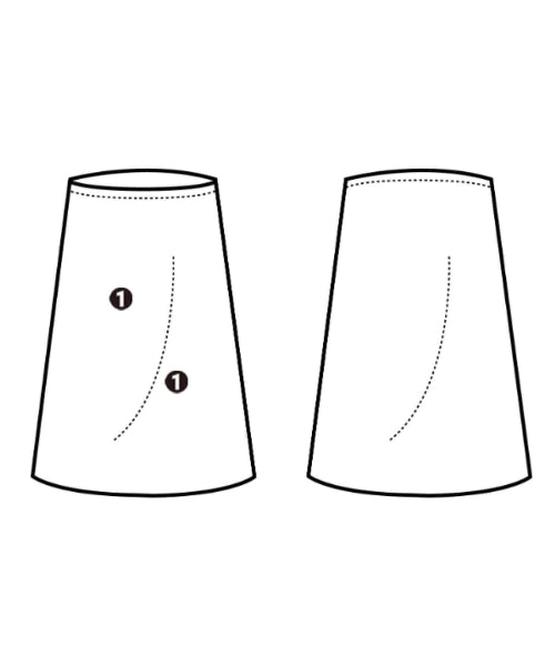 Rick Owens 膝上裙