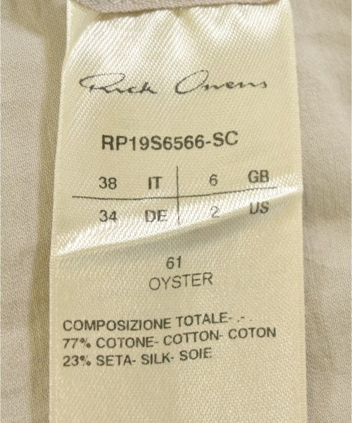 Rick Owens 襯衫裙