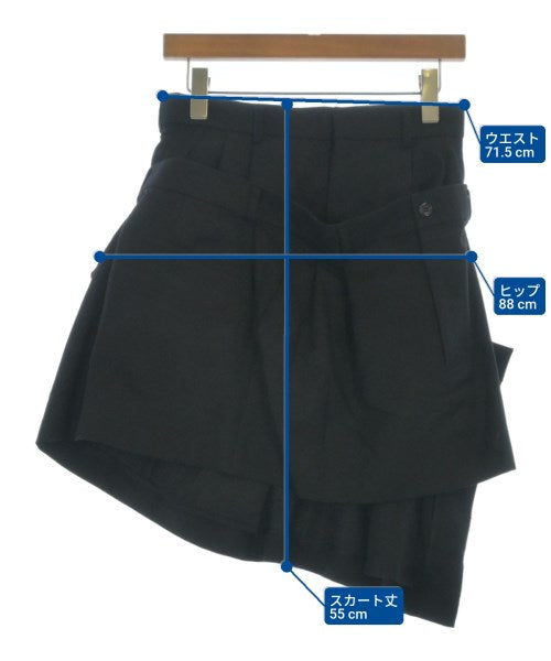 noir kei ninomiya 膝上裙