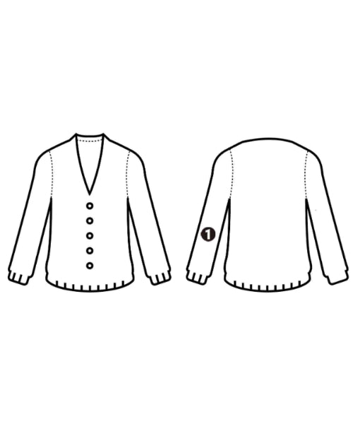 UNDER COVER 開襟衫