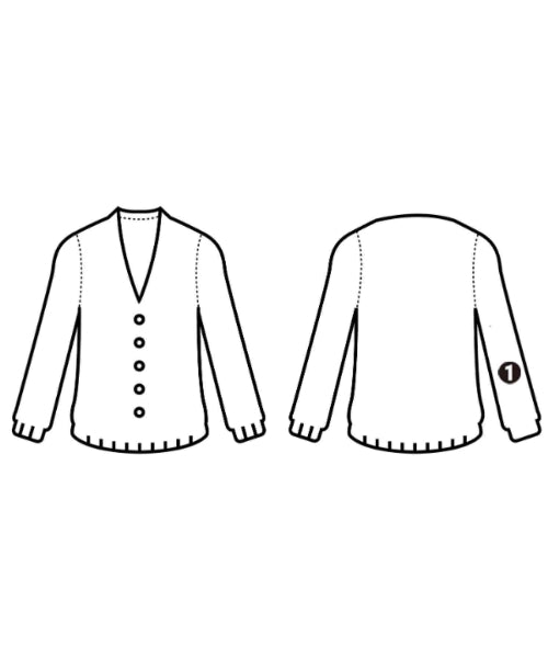 THOM BROWNE 開襟衫
