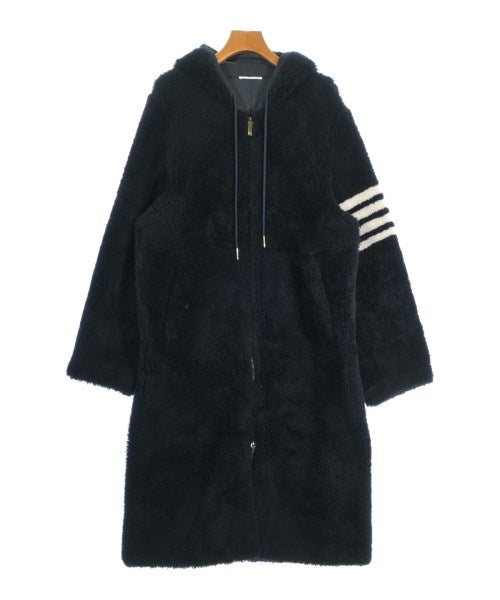 THOM BROWNE 羊毛皮外套