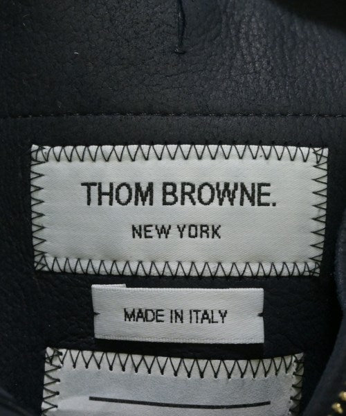 THOM BROWNE 羊毛皮外套