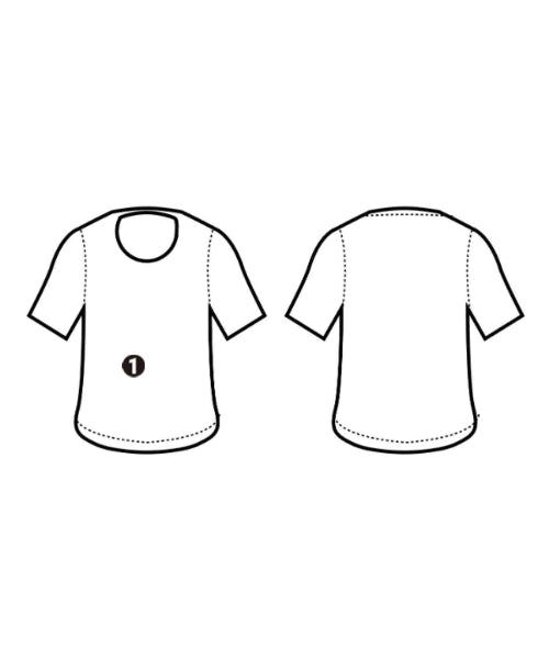 TAKESHI KOSAKA by Y's Pink Label T恤/上衣