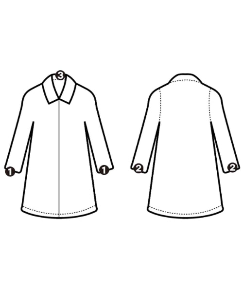 COMME des GARCONS GIRL 支撐領外套