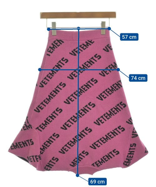 VETEMENTS 膝上裙