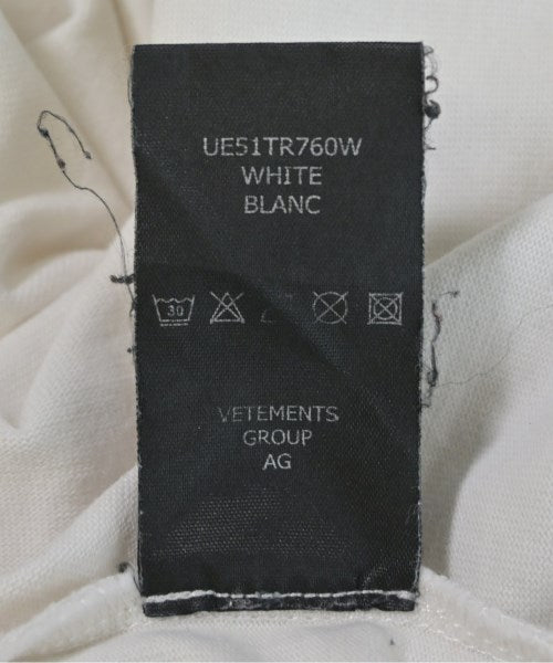 VETEMENTS T恤/上衣