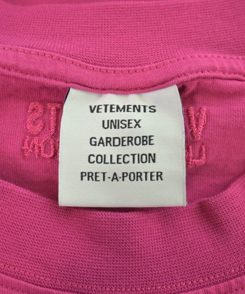 VETEMENTS T恤/上衣