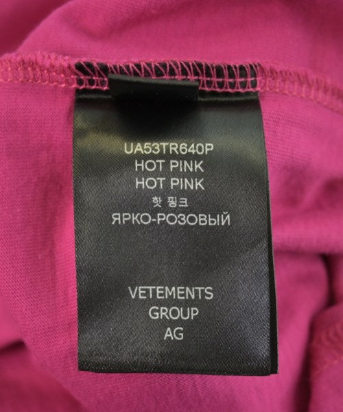 VETEMENTS T恤/上衣