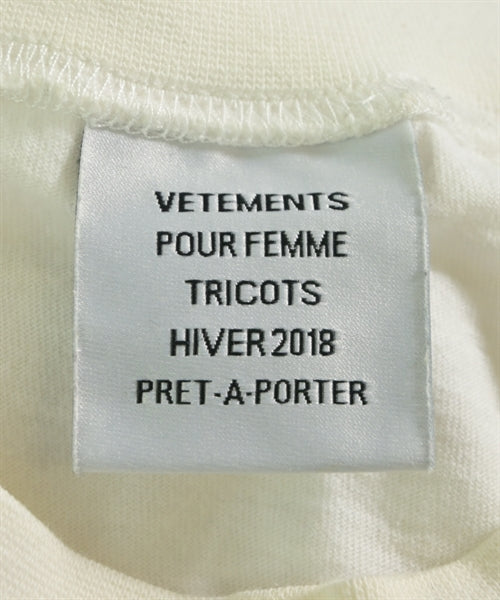 VETEMENTS T恤/上衣