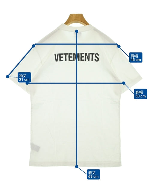 VETEMENTS T恤/上衣