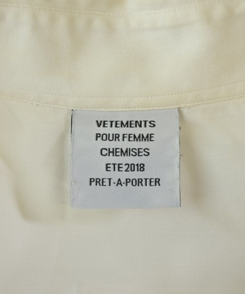 VETEMENTS 休閒襯衫