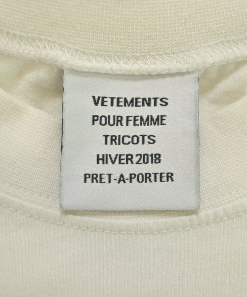 VETEMENTS T恤/上衣
