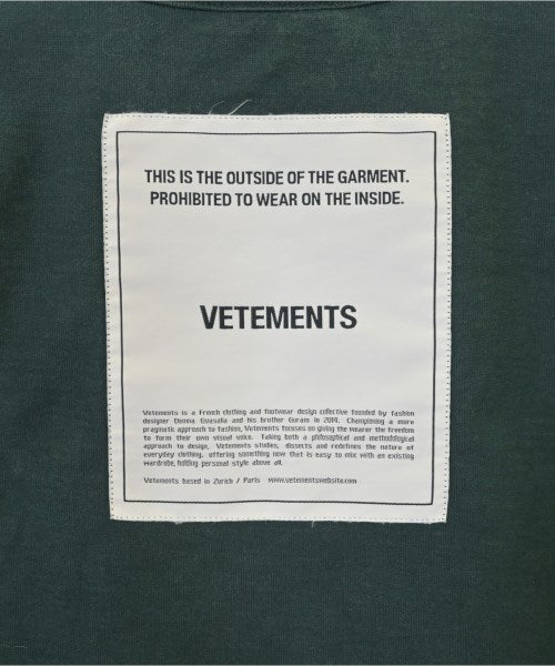 VETEMENTS T恤/上衣