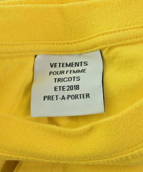 VETEMENTS T恤/上衣
