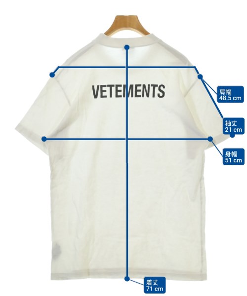 VETEMENTS T恤/上衣