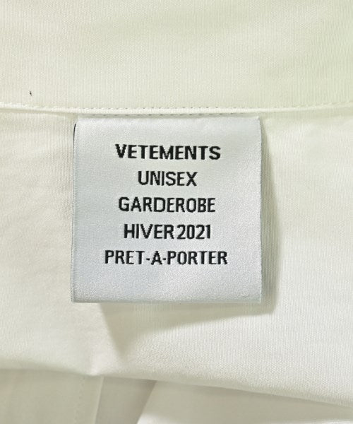 VETEMENTS 休閒襯衫