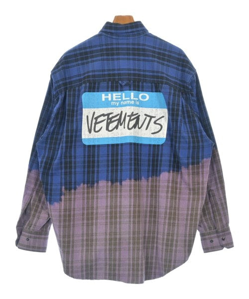 VETEMENTS 休閒襯衫