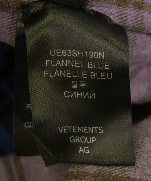 VETEMENTS 休閒襯衫