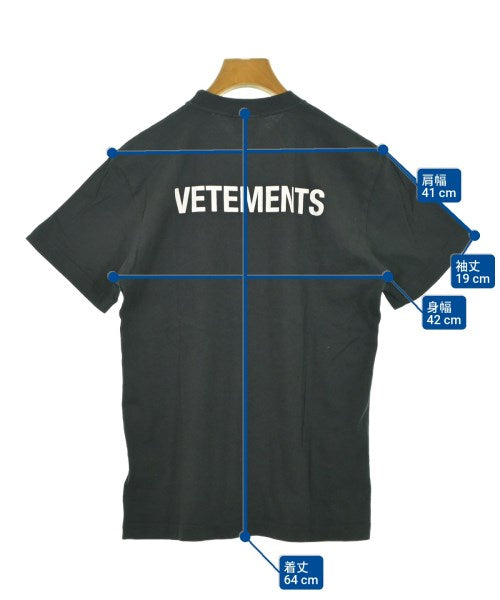 VETEMENTS T恤/上衣
