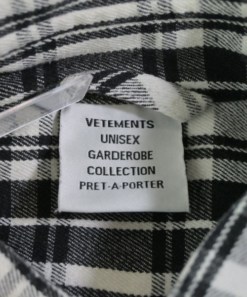 VETEMENTS 休閒襯衫