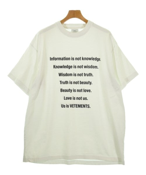 VETEMENTS T恤/上衣