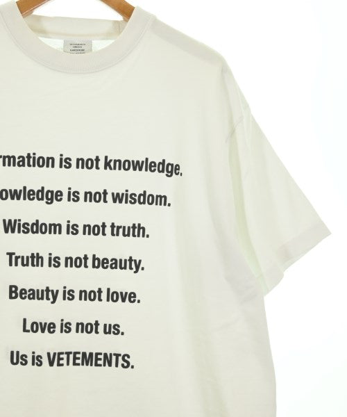 VETEMENTS T恤/上衣