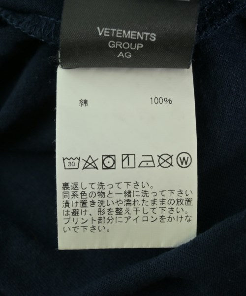 VETEMENTS T恤/上衣