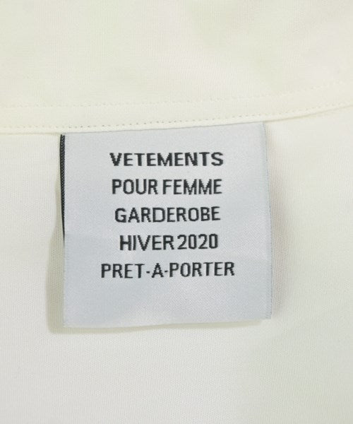 VETEMENTS 休閒襯衫
