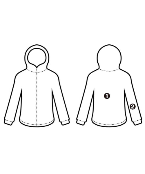 COMME des GARCONS HOMME DEUX 連帽衫