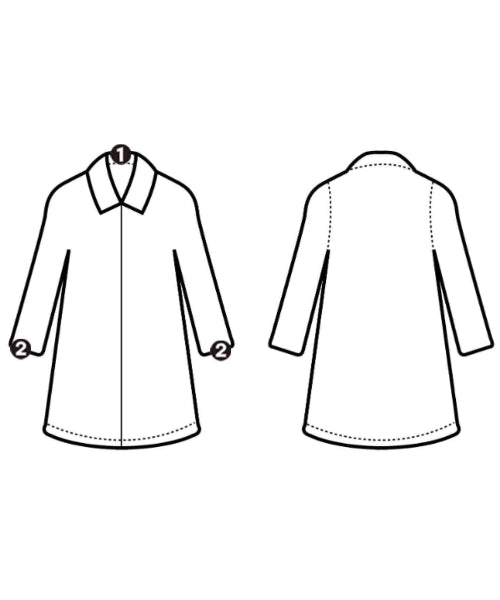 COMME des GARCONS HOMME DEUX 海軍外套