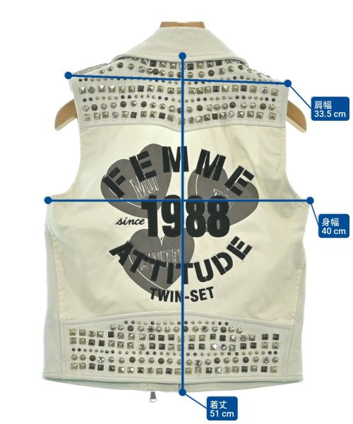 TWIN-SET 騎士夾克