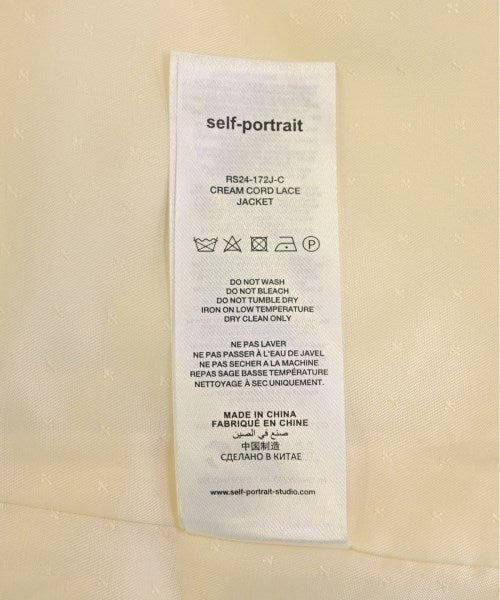 self-portrait 無領外套