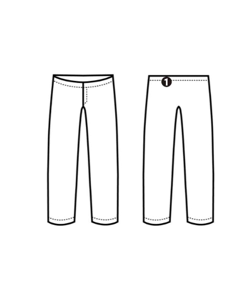 B Yohji Yamamoto 剪裁褲