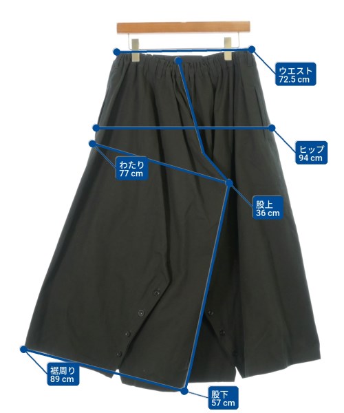 B Yohji Yamamoto 剪裁褲