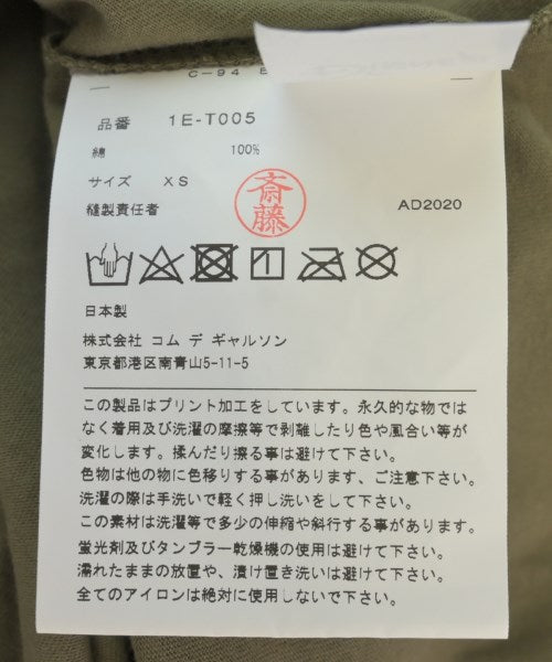 BLACK COMME des GARCONS T恤/上衣