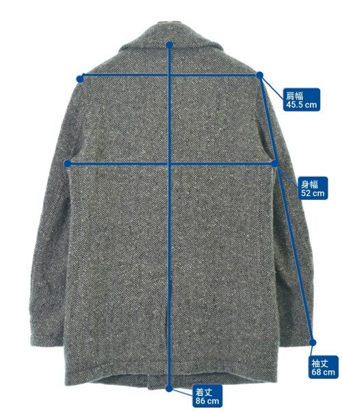 BLACK COMME des GARCONS 海軍外套
