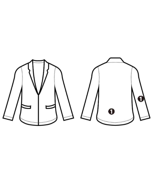 BLACK COMME des GARCONS 西裝外套