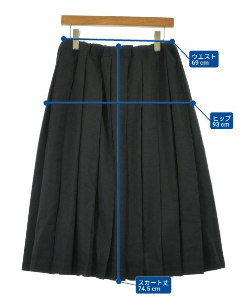 BLACK COMME des GARCONS 膝上裙