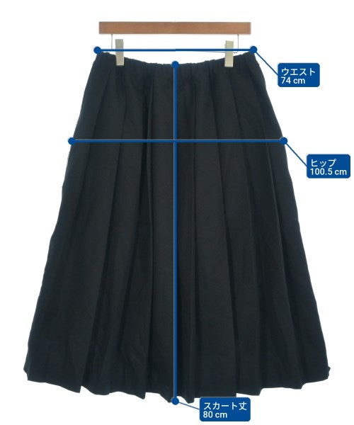BLACK COMME des GARCONS 膝上裙