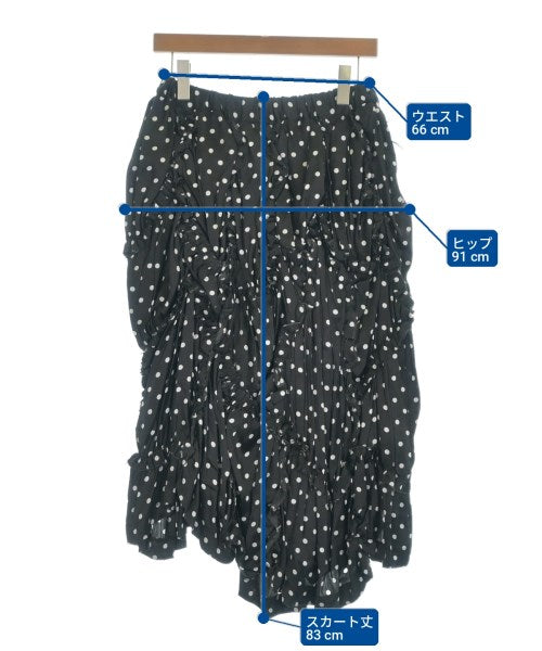 BLACK COMME des GARCONS 膝上裙