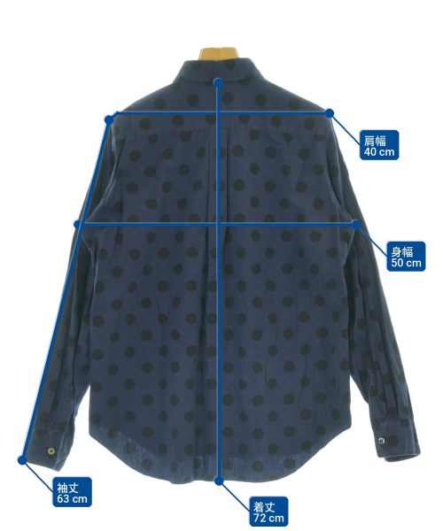 BLACK COMME des GARCONS 休閒襯衫