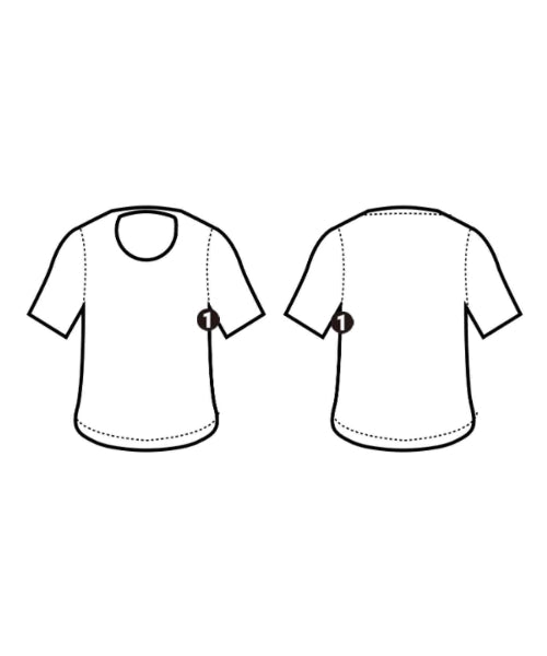 BLACK COMME des GARCONS T恤/上衣
